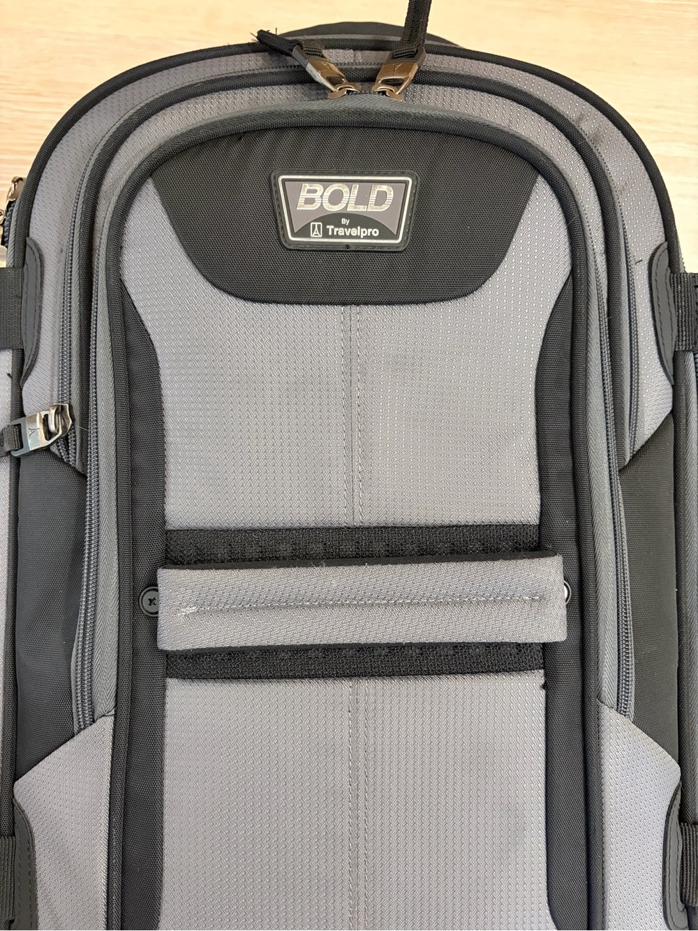 Travelpro bold soft sided expandable carry-on luggage 22 inch, gray/black - Picture 6 of 8